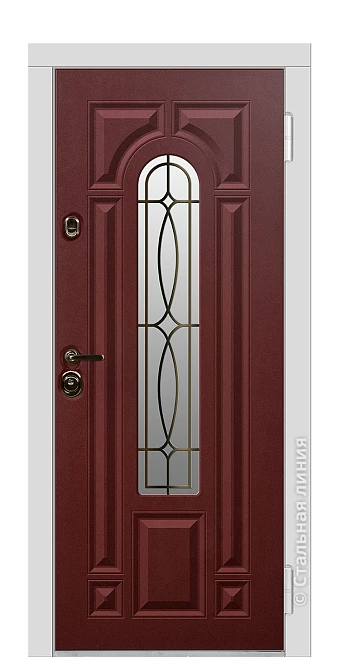 Входная дверь Арабелла (вид снаружи) - купить в Москве