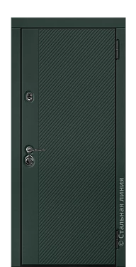 Входная дверь Тевтон (вид снаружи) - купить в Москве