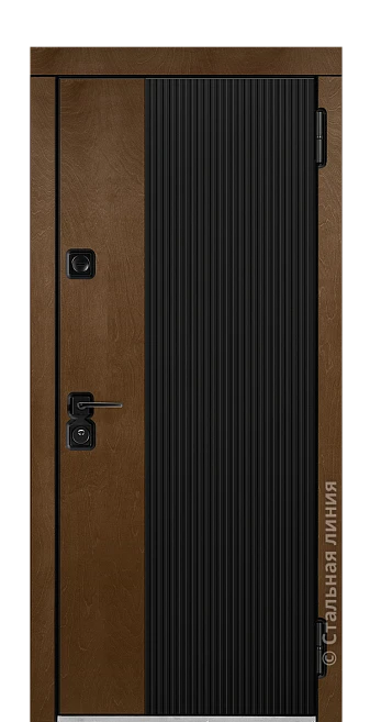 Входная дверь Кобург (вид снаружи) - купить в Москве