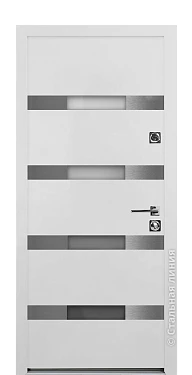 Входная дверь Ларвик (вид изнутри) - купить в Москве