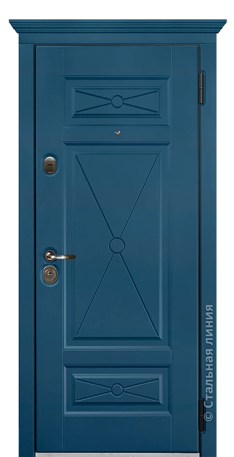 Входная дверь Париж (вид снаружи) - купить в Москве