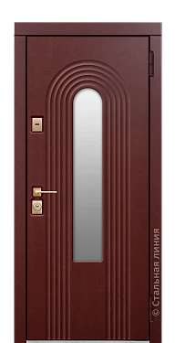 Входная дверь Агиос (вид снаружи) - купить в Москве