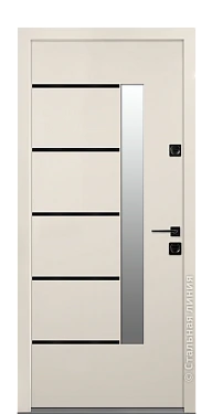 Входная дверь Баслер (вид изнутри) - купить в Москве