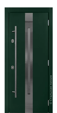 Входная дверь Берген (вид снаружи) - купить в Москве