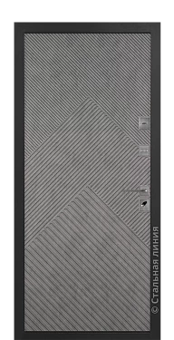 Входная дверь Мильтон (вид изнутри) - купить в Москве