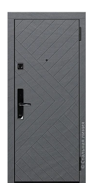 Входная дверь Вернер (вид снаружи) - купить в Москве