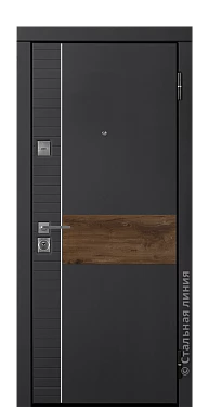 Входная дверь Кастелло (вид снаружи) - купить в Москве