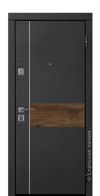 Входная дверь Кастелло (вид снаружи) - купить в Москве