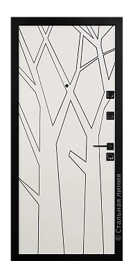 Входная дверь Дриада (вид изнутри) - купить в Москве