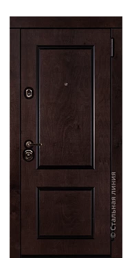 Входная дверь Тюдор (вид снаружи) - купить в Москве