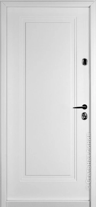 Входная дверь 230ЖР8 (витринный образец) (вид изнутри) - купить в Москве