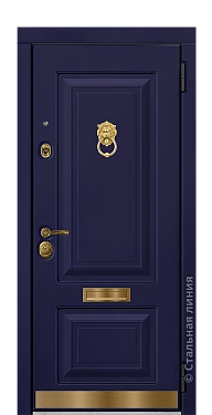 Входная дверь Шарль (вид снаружи) - купить в Москве