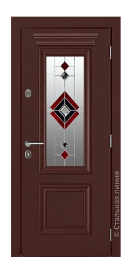 Входная дверь Аклавик (вид снаружи) - купить в Москве
