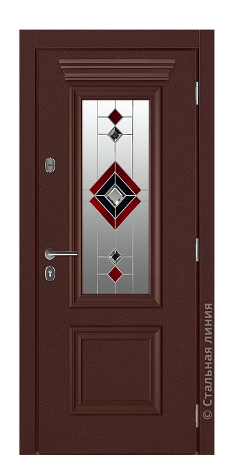 Входная дверь Аклавик (вид снаружи) - купить в Москве