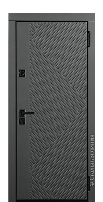 Входная дверь Кампинас (вид снаружи) - купить в Москве