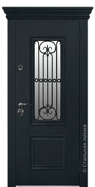 Входная дверь Беатриче (вид снаружи) - купить в Москве