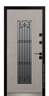 Входная дверь Фибоначчи (вид изнутри) - купить в Москве