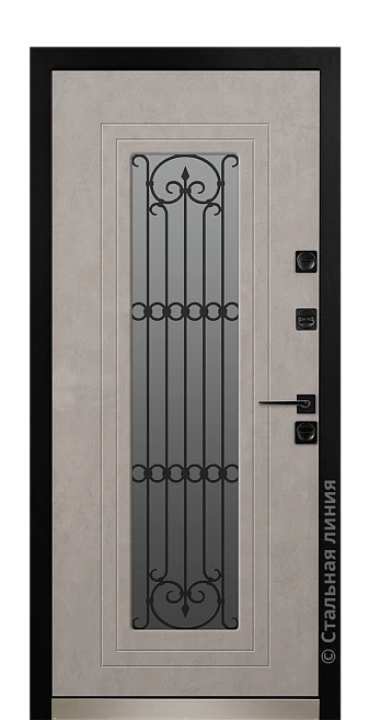 Входная дверь Фибоначчи (вид изнутри) - купить в Москве