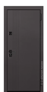 Входная дверь Грей (вид снаружи) - купить в Москве