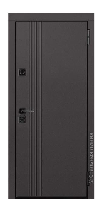 Входная дверь Грей (вид снаружи) - купить в Москве