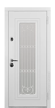 Входная дверь Фибоначчи (вид снаружи) - купить в Москве