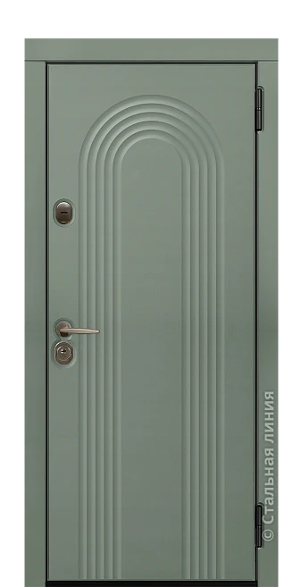 Входная дверь Рифлессо (вид снаружи) - купить в Москве