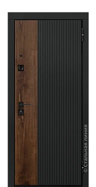 Входная дверь Кобург (вид снаружи) - купить в Москве