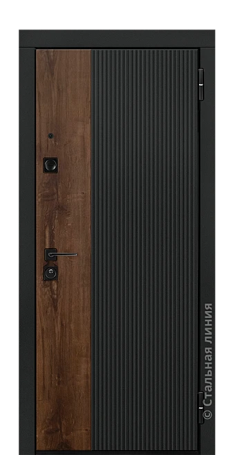 Входная дверь Кобург (вид снаружи) - купить в Москве