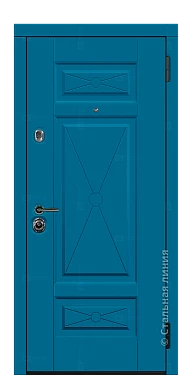 Входная дверь Париж (вид снаружи) - купить в Москве