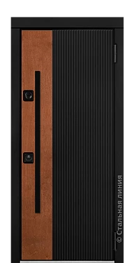 Входная дверь Кобург (вид снаружи) - купить в Москве