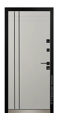 Входная дверь Сага Лайт (вид изнутри) - купить в Москве