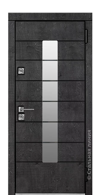 Входная дверь Аликанте (вид снаружи) - купить в Москве