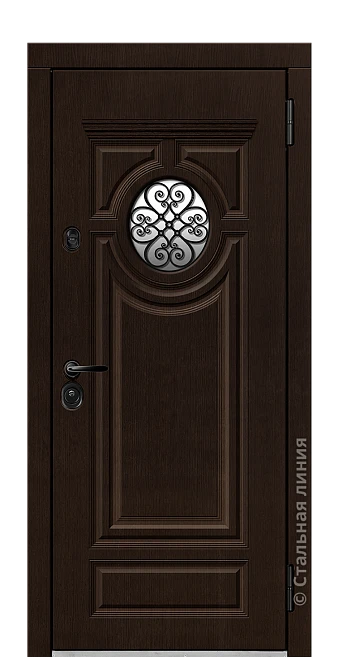 Входная дверь Трентино (вид снаружи) - купить в Москве