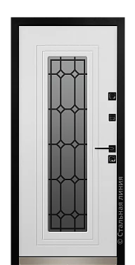 Входная дверь Фибоначчи (вид изнутри) - купить в Москве