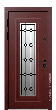 Входная дверь Фибоначчи (вид снаружи) - купить в Москве
