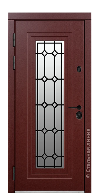 Входная дверь Фибоначчи (вид снаружи) - купить в Москве