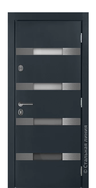 Входная дверь Ларвик (вид снаружи) - купить в Москве