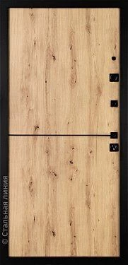 Входная дверь Вуд 2 (вид изнутри) - купить в Москве
