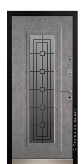 Входная дверь Фибоначчи (вид изнутри) - купить в Москве