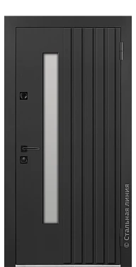 Входная дверь Эльвина (вид снаружи) - купить в Москве