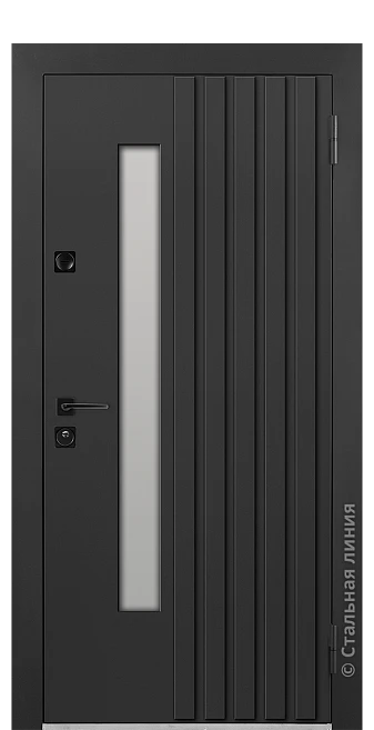 Входная дверь Эльвина (вид снаружи) - купить в Москве