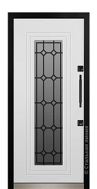 Входная дверь Акира (вид изнутри) - купить в Москве