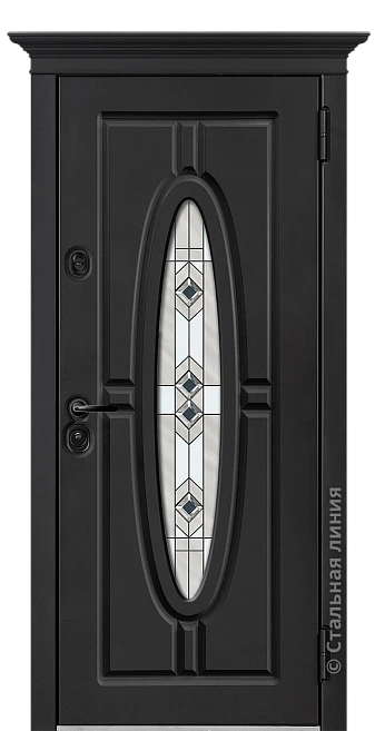 Входная дверь Версаль (вид снаружи) - купить в Москве