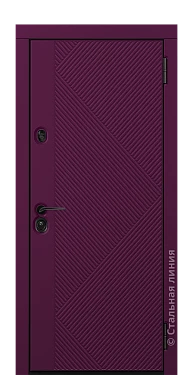 Входная дверь Кампинас (вид снаружи) - купить в Москве