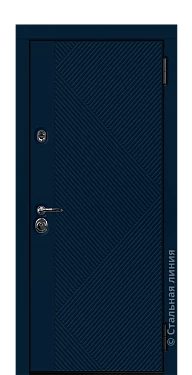 Входная дверь Кампинас (вид снаружи) - купить в Москве