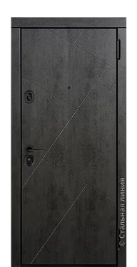 Входная дверь Калифорния (вид снаружи) - купить в Москве