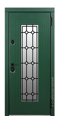 Входная дверь Фибоначчи (вид снаружи) - купить в Москве