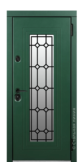 Входная дверь Фибоначчи (вид снаружи) - купить в Москве