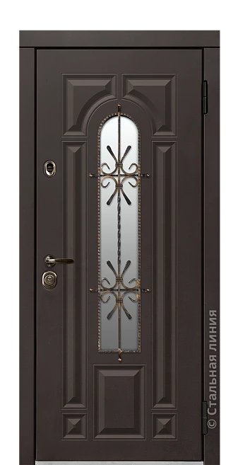 Входная дверь Арабелла (вид снаружи) - купить в Москве