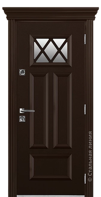 Входная дверь Корнуэлл (вид снаружи) - купить в Москве